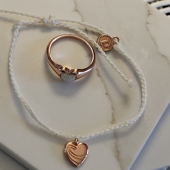 Pura Vida friendship bracelet and ring size 8 - Picture 5 of 5